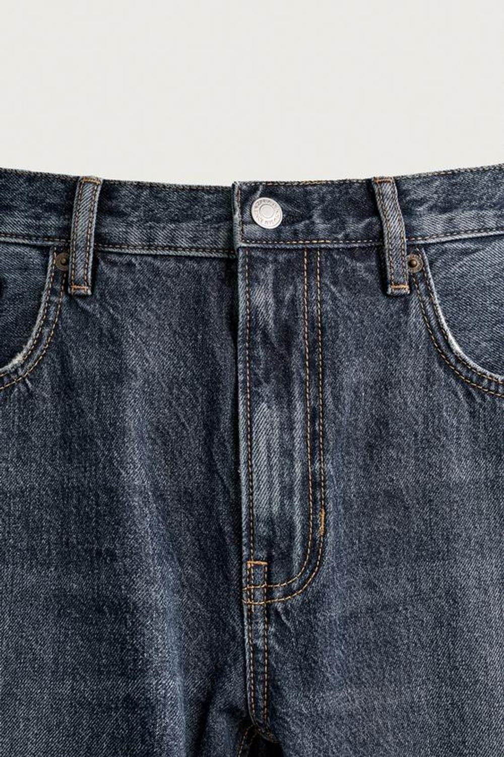 ZARA УКОРОЧЕННЫЕ ДЖИНСЫ SLIM FIT, МОРСКОЙ СИНИЙ