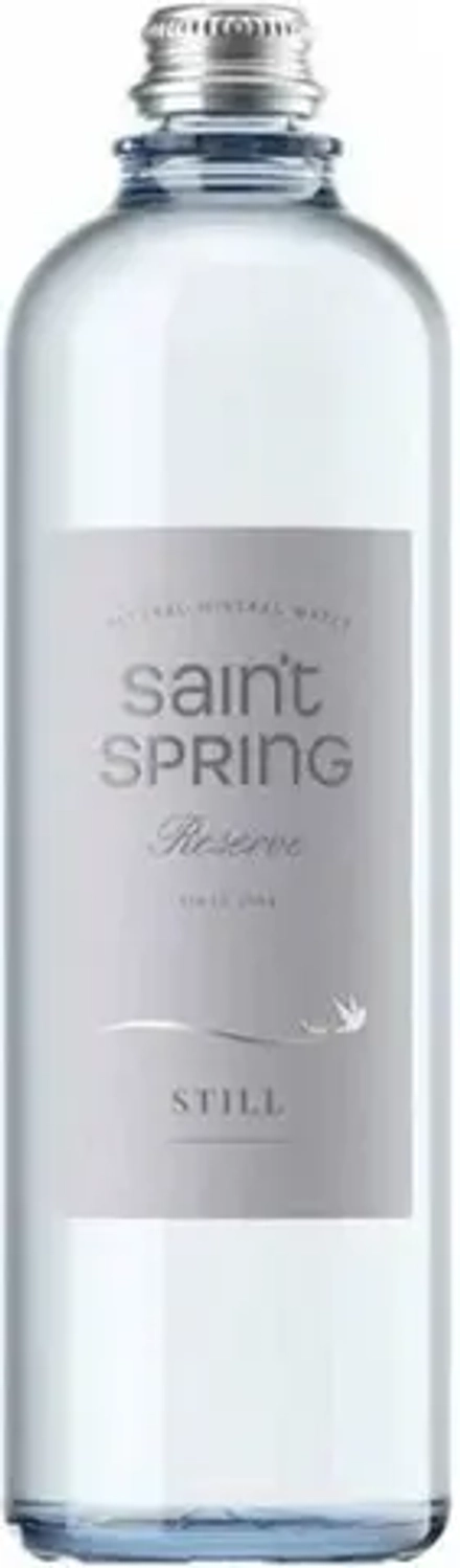 Вода природная минеральная Святой Источник Негазированная / Saint Spring Still 0.75 - стекло