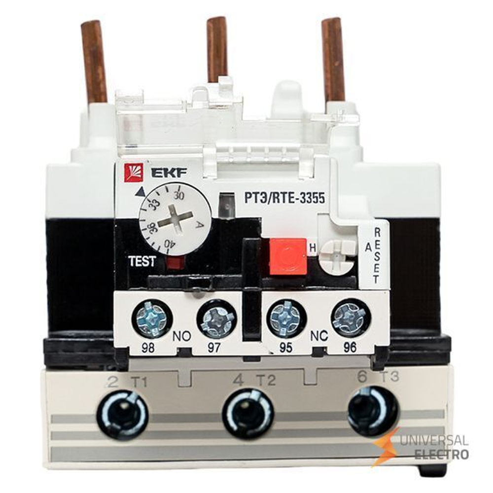 Реле тепловое РТЭ-3355 30-40А EKF PROxima