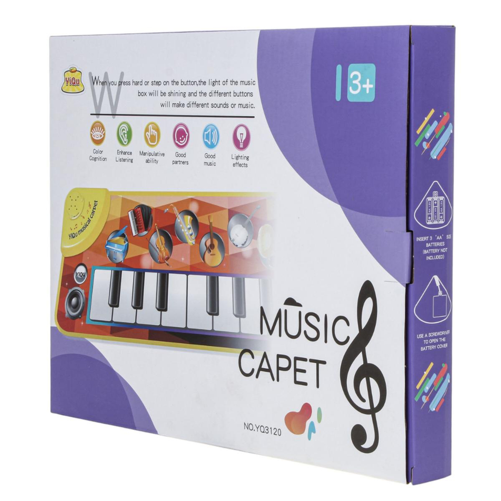 Игрушка Коврик музыкальный, YQ3120