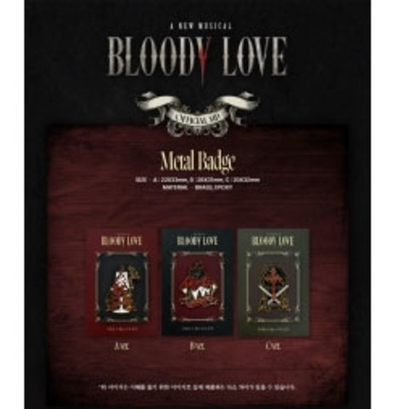 товары BLOODY LOVE MUSICAL OFFICIAL MD METAL BADGE C Version
