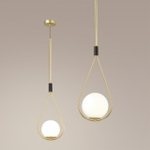 4810/1 PENDANT ODL21 415 золтой/черный/белый Подвес E14 1*40W FLARI