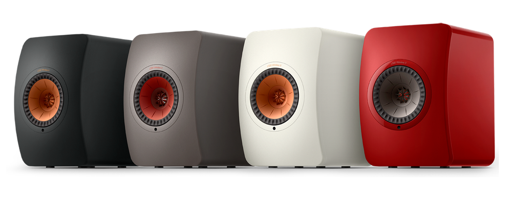 KEF LS50 Wireless II Carbon Black активная полочная акустическая система (пара)