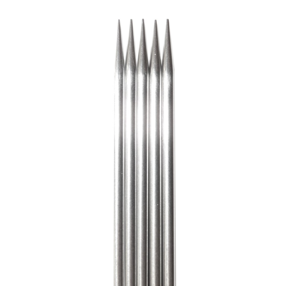 ультратонкие чулочные спицы steel 10 см