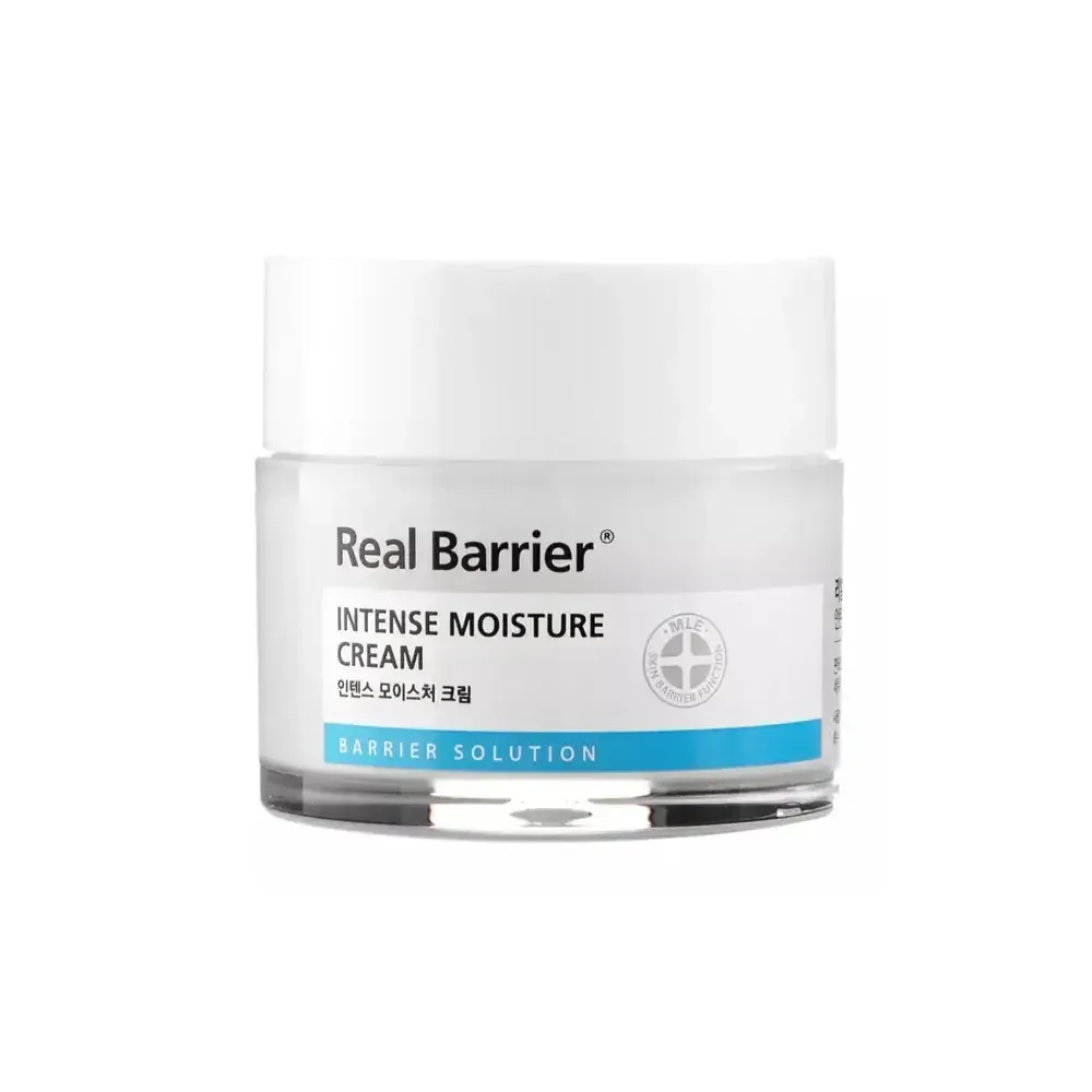 REAL BARRIER Ламеллярный интенсивно увлажняющий крем со скваланом Intense Moisture Cream 50 мл. (Срок годности до 14.03.2027)
