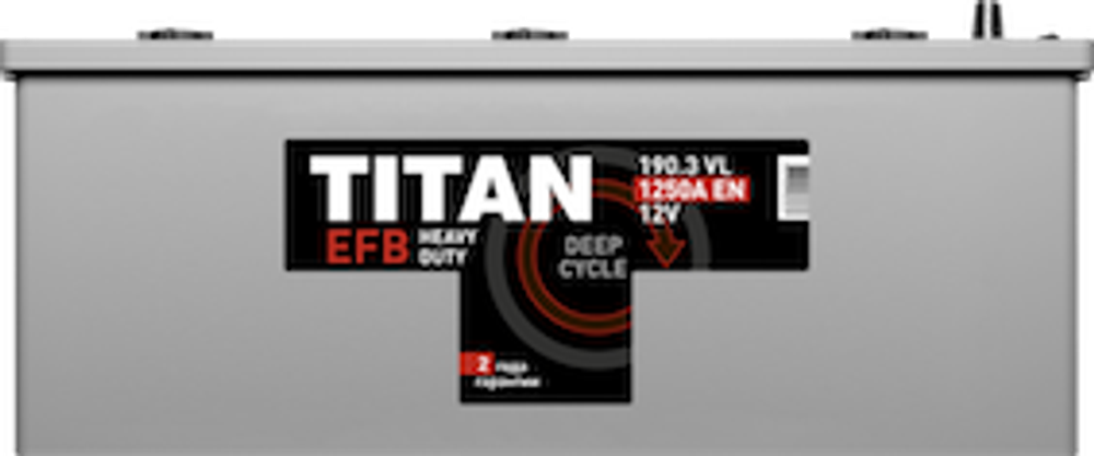 TITAN EFB 6СТ-190 аккумулятор TITAN EFB 6СТ-190 аккумулятор