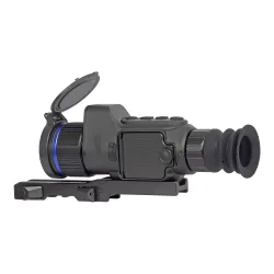 Прицел тепловизионный Gaut Spinel TS 350L, 384х288, D50, дальномер - вид сбоку, отсек для батареи