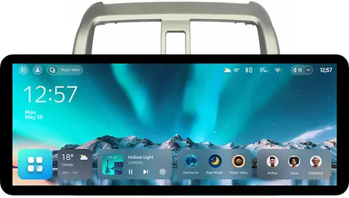 Магнитола для Honda Airwave 2005-2010 - Teyes CC4 монитор 12.3" 2K QLED + рамка 9, Android 14, Быстрейшая, Snapdragon 680, DSP, CarPlay, 4G SIM-слот
