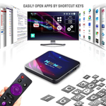 Смарт-ТВ H96 Max V11, Android 11, 4 + 64 ГБ, 4K, 4GB 64GB