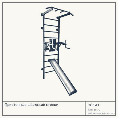 Пристенные шведские стенки