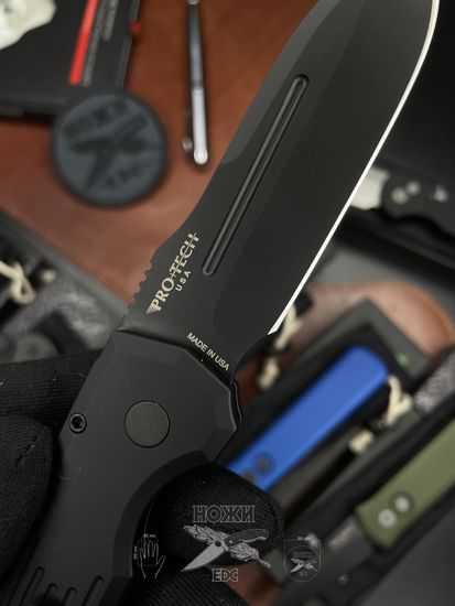 Складной нож PRO-TECH PROMETHEUS WERX 1805 c клинком из стали 154CM, рукоять алюминий