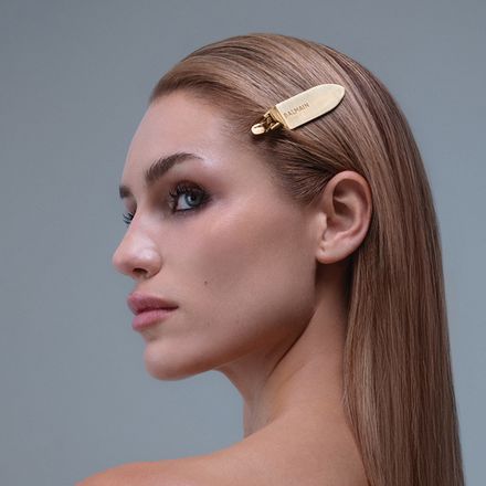 Balmain Hair Couture Заколка-клип Бэкстейдж, цвет золото Limited Edition Backstage Clip Gold C4 25