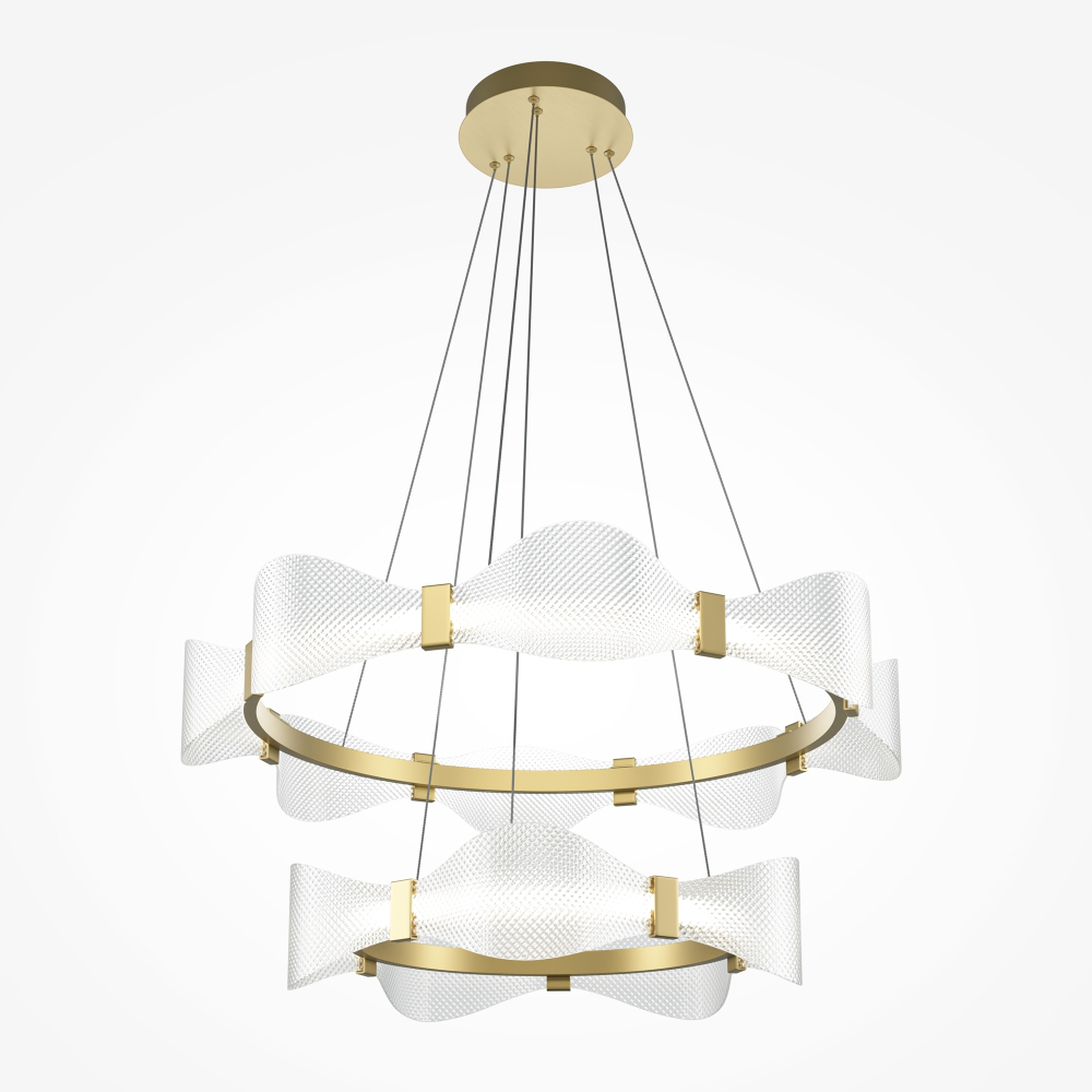 Подвесная светодиодная люстра Maytoni Breeze MOD281PL-L80BS3K