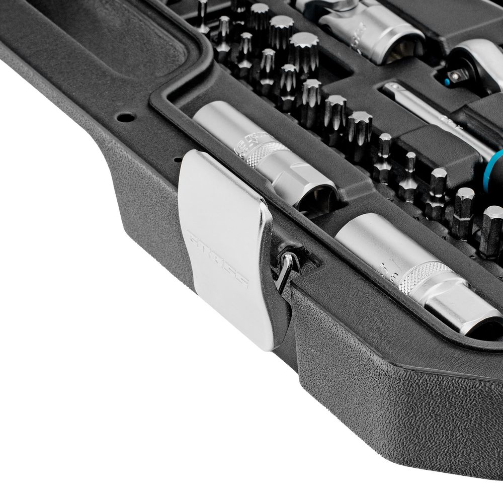 Набор инструментов, 1/4", 1/2", CrV, 120 зубьев, 101 предмет Gross