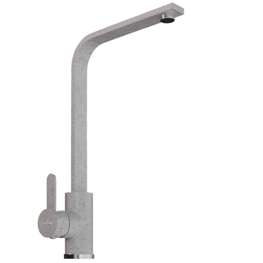 Смеситель для кухни 35к MIXLINE МЛ-ГС14 (ML-GS14) (328) бежевый высок. излив