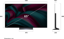 OLED телевизор LG OLED evo AI C5 OLED65C51LA