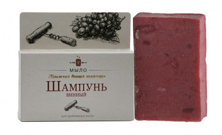 Аквабиолис Шампунь винный твёрдый "Для проблемных волос"