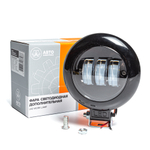 AE30R-6LED-55PC Фара светодиодная дополнительная, круглая 115*55*135, рассеянный свет, 6 диодов, крепление по центру, 30 Вт, 10-30 В