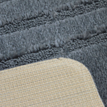 Комплект ковриков DKTX Comfort Linea 2шт 60*100/50*60см 10мм 7020 (серый)