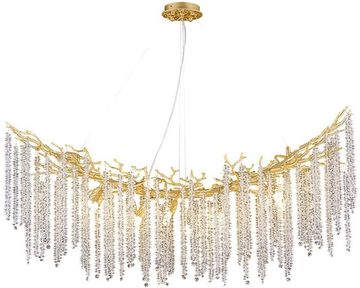 Подвесной светильник 14*G9 3133/01 SP-14 золото Salice Divinare