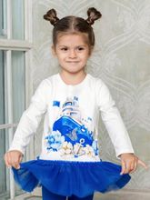 Комплект туника с лосинами "Яхта в цветах" Luxury Baby