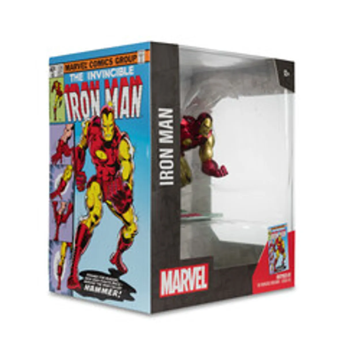 Фигурка McFarlane Toys Marvel: Iron Man with Scene (The Invincible Iron Man #126)