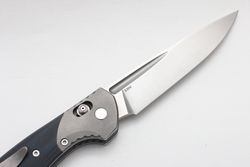 Нож Широгоров 110b S30V долы G10 3D черно-синяяфотография - 7