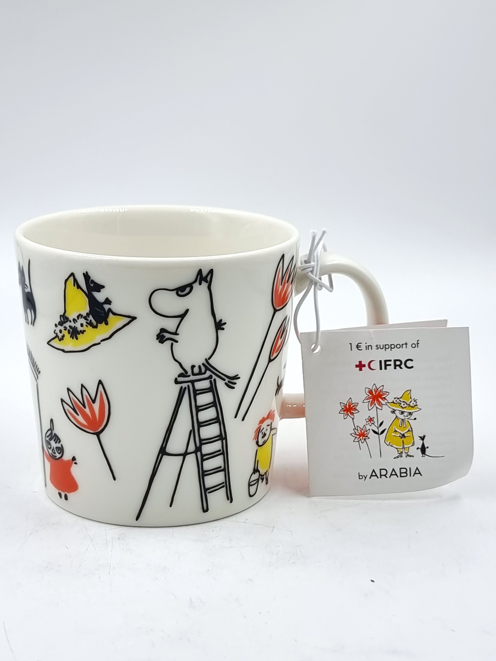 Moomin Кружка Arabia ABC Muumipeikko 300 мл (Из Финляндии)