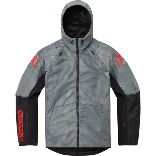 Купить Мотокуртка Текстильная Icon Airform Battlescar / Серый