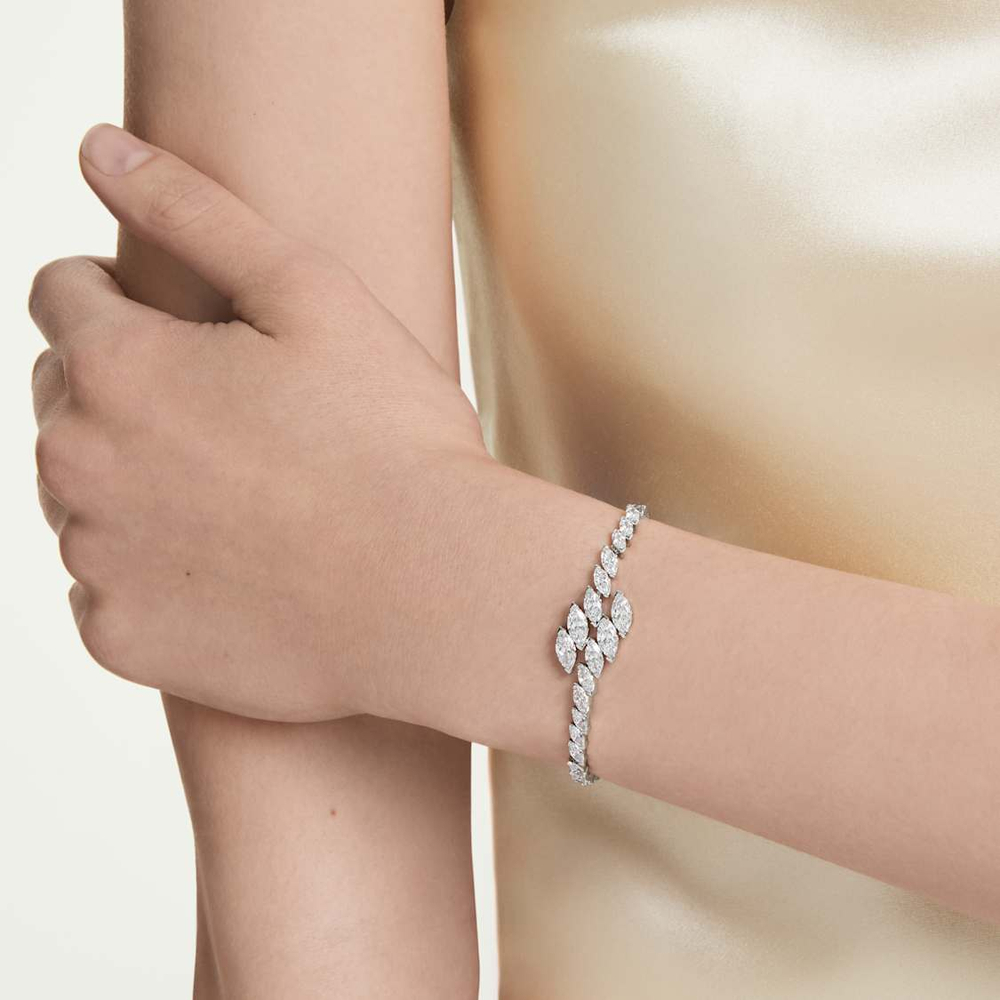 MESMERA:BRACELET MARQUISE WHI/RHS