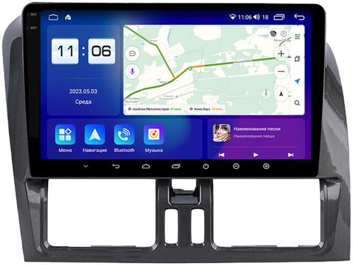 Магнитола для Volvo XC60 2008-2013 - Parafar PF189U2K на Android 13, Быстрая, QLED+2K, CarPlay, 4G SIM-слот