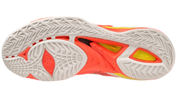 Мужские кроссовки для бадминтона/сквоша Mizuno Wave Mirage 5 - neon flame/black/bolt2 neon