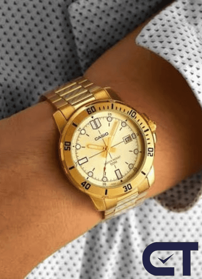 Casio MTP-VD01G-9E — мужские наручные часы