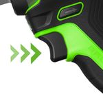 Гайковерт ударный акк. Greenworks G24IW200, 24V,б/щет, 3/8'', 200Нм, 1х4Ач,ЗУ,кор (3803607CUB)