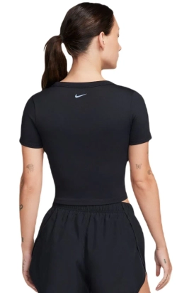 Женская теннисная футболка Nike One Fitted Dri-Fit Short Sleeve Top