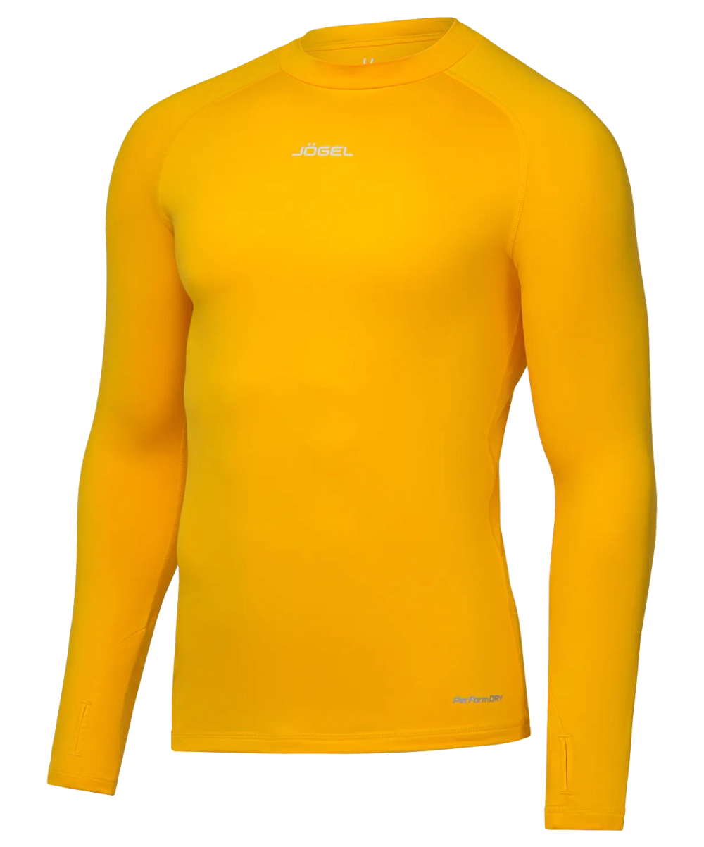 Джемпер компрессионный утепленный CAMP PerFormDRY Baselayer Top Warm, желтый