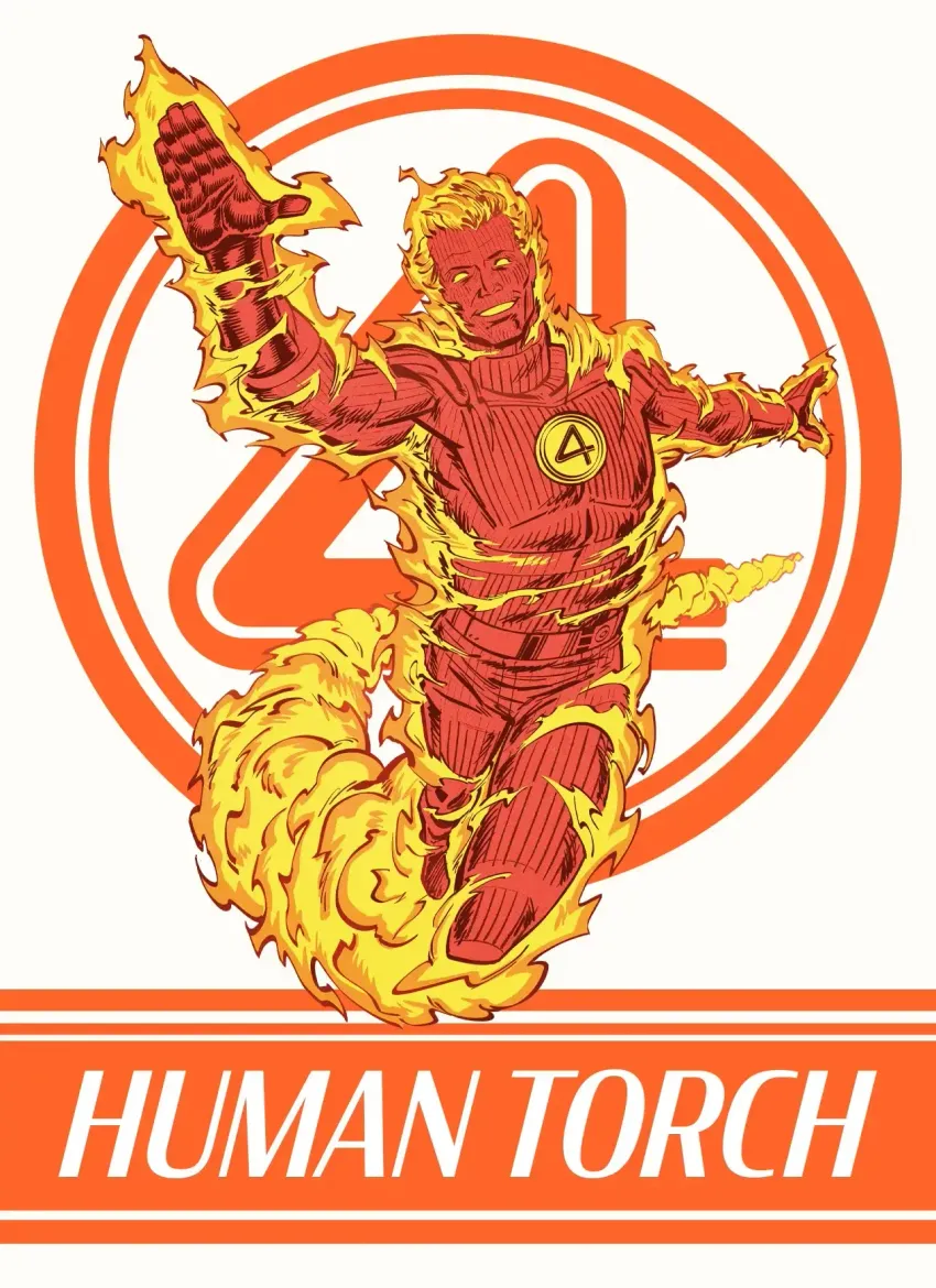 Набор открыток "Fantastic Four"