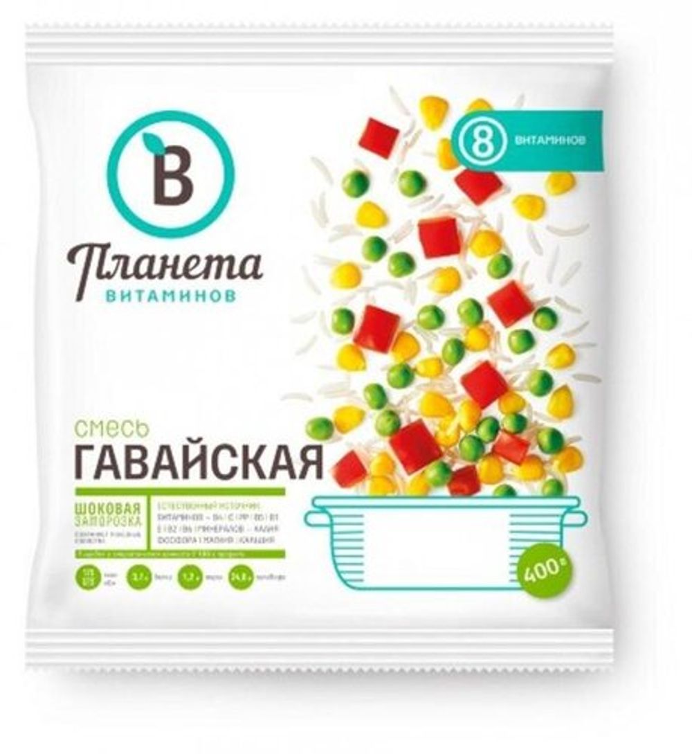 Смесь Гавайская "Планета витаминов" 400 г