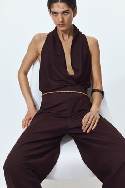 Широкие брюки без застёжки - H&M