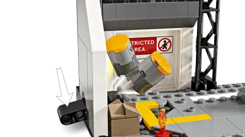 Конструктор LEGO Marvel 76314 Капитан Америка: боевик Гражданской войны