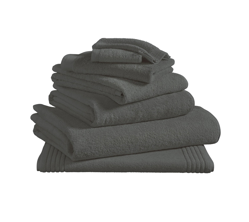 Полотенце UNI ANTHRACITE темно Blanc des Vosges 55x110 Серый