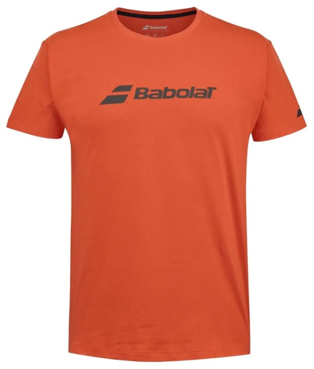 Детская теннисная футболка Babolat Boys Exercise - fiesta red