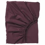 Простыня на резинке IKEA ULLVIDE (УЛЛЬВИДЕ), Бордовый, 180х200 см