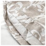 Комплект постельного белья IKEA VARBRACKA (ВОРБРЭККА), Двуспальный, Бежевый с рисунком, 240x220, 50x80 см
