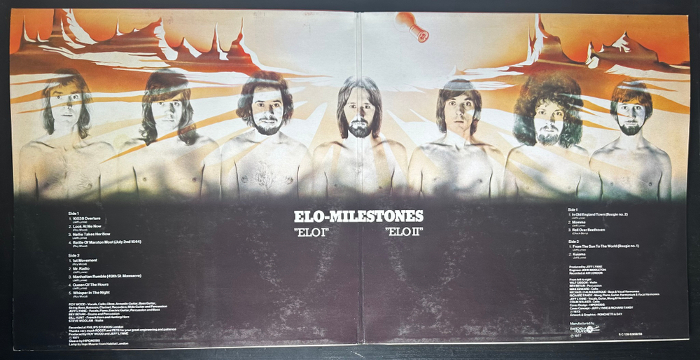 The Electric Light Orchestra ‎– Milestones - E.L.O. 1 / E.L.O. 2 2LP (Голландия 1977г.)