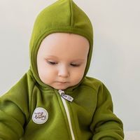 Комбинезон с капюшоном "Бамбук" утепленный 0+