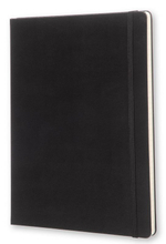 Блокнот в линейку Moleskine CLASSIC (QP090) 19х25см, 192стр., твердая обложка, черный