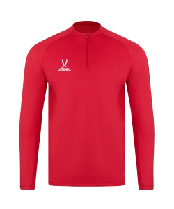 Джемпер тренировочный JÖGEL PREMIER PerFormDRY Training 1/4 Zip Top, красный