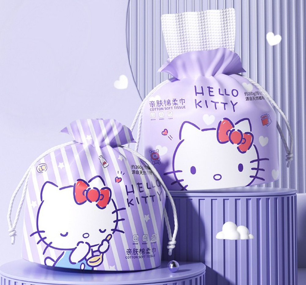 Хлопковые полотенца "Cotton tissue", фиолетовые