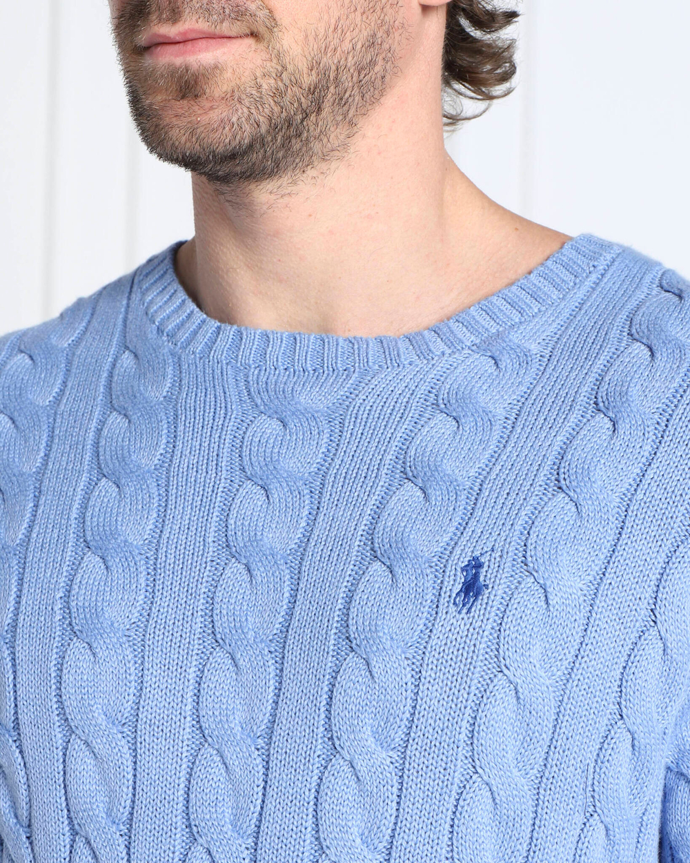 свитер POLO RALPH LAUREN - голубой(710775885)
